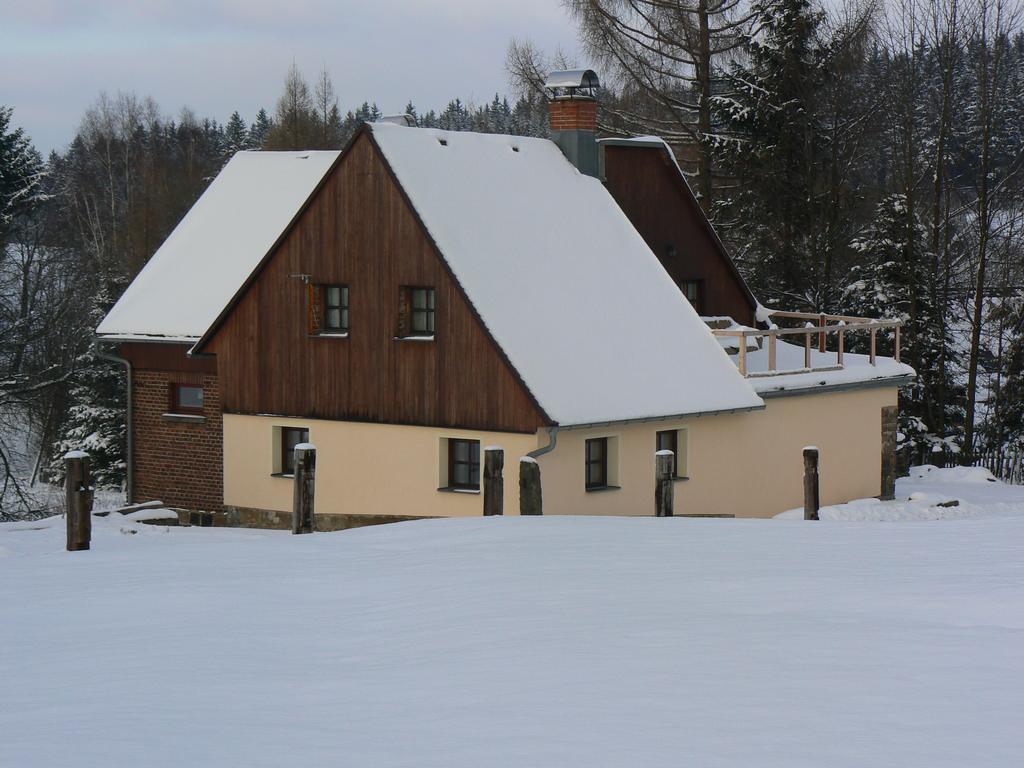 Chalupa Na Louce Salmov Villa Mikulášovice Cameră foto